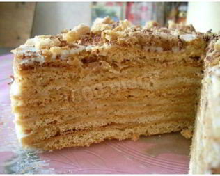 Медовик многослойный