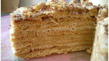 Медовик многослойный