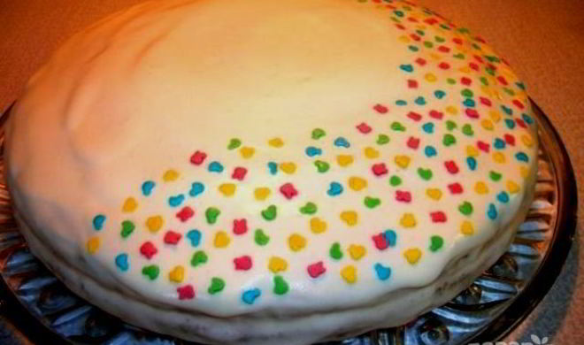 Медовый торт простой