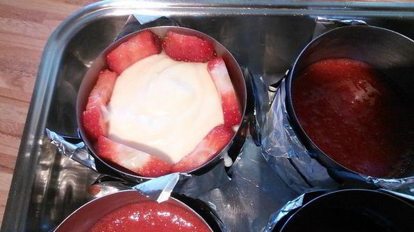 мини-торт мороженое клубничный мохито