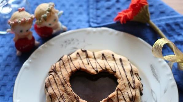 мини-торт сердечный плен