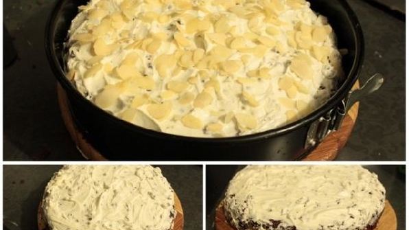 морковно-шоколадный торт с кремом