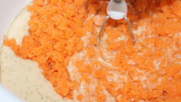 морковный торт с миндалем