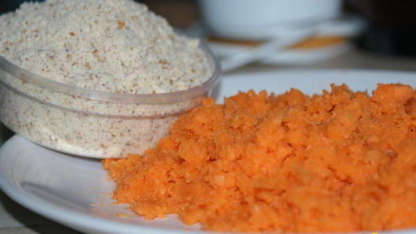 морковный торт с миндалем