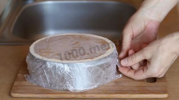 муссовый торт с зеркальной глазурью медовый