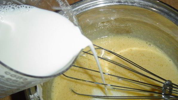 ореховый торт с кремом патисьер