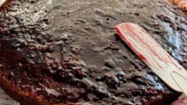 шоколадно-творожный торт