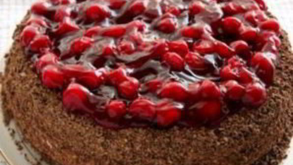 шоколадно-творожный торт