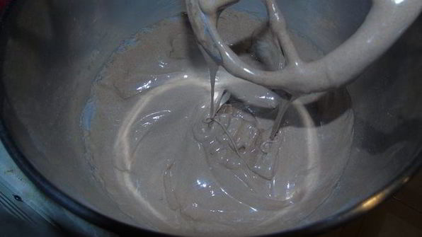 шоколадно-вишневый торт