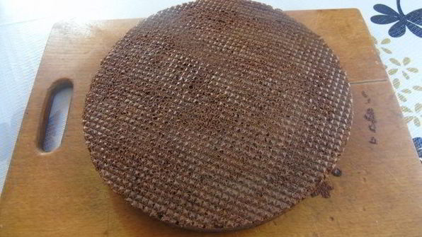 шоколадно-вишневый торт