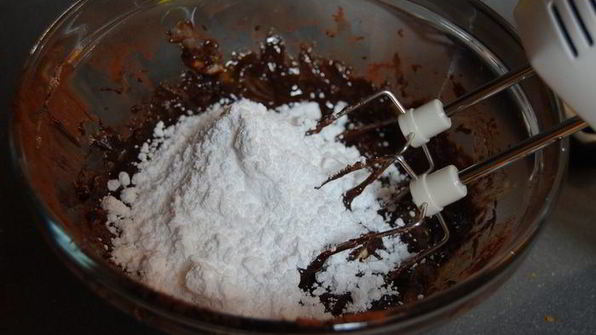 шоколадный торт с апельсиновым джемом без муки