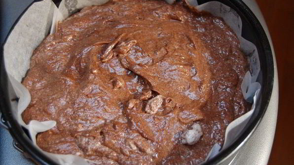 шоколадный торт с апельсиновым джемом без муки