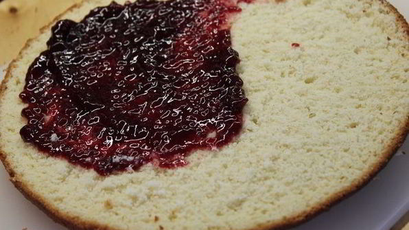 швейцарский миндальный торт