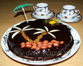 Торт без выпечки с кешью-кремом