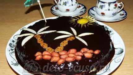 Торт без выпечки с кешью-кремом