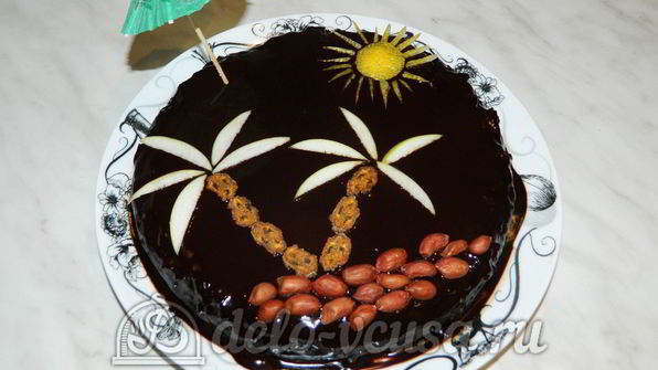 торт без выпечки с кешью-кремом