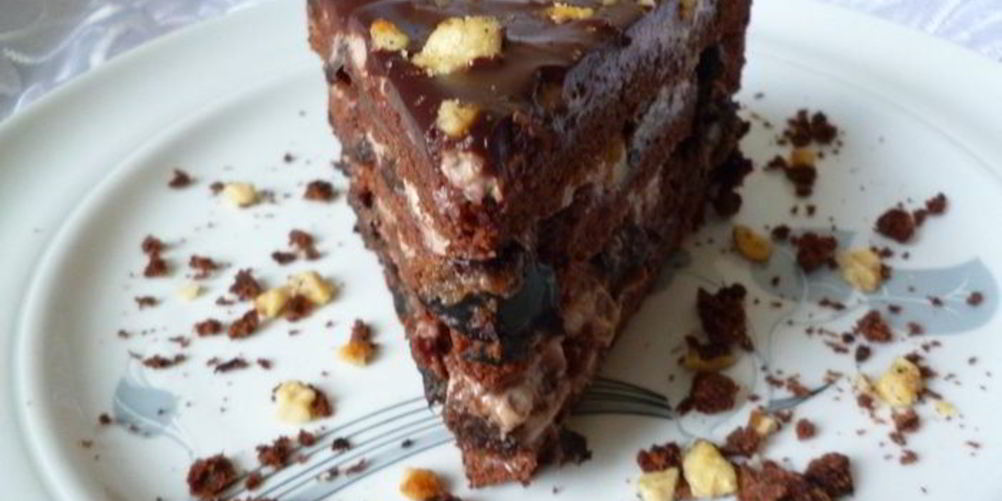 Рецепт торта чернослив в шоколаде