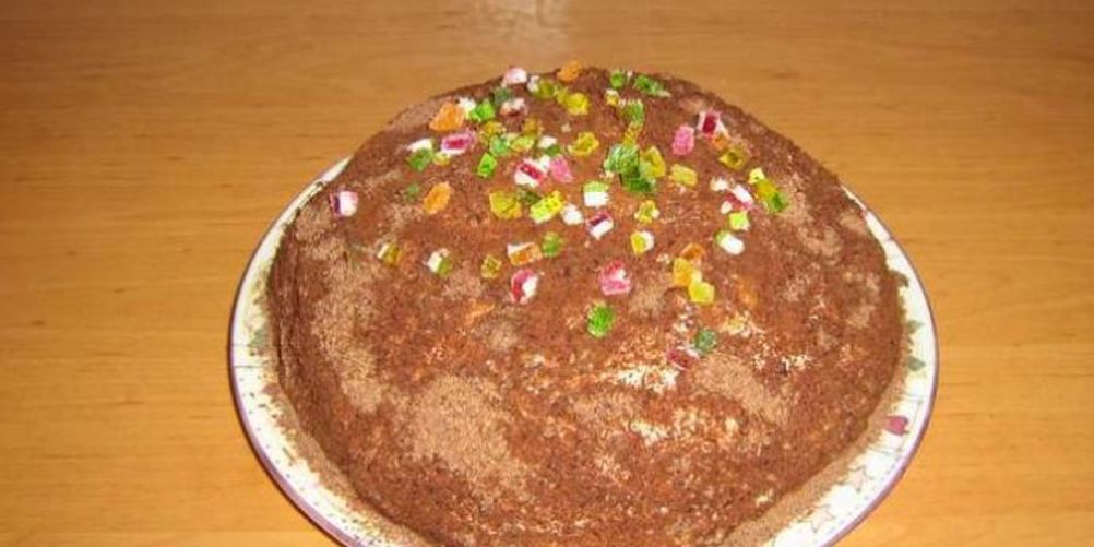 Рецепт торта из рыбок