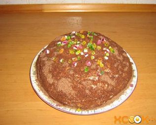 Торт из рыбок