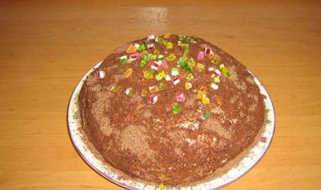 Торт из рыбок