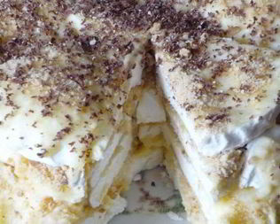 Торт из зефира