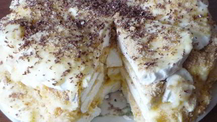 Торт из зефира