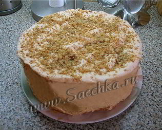 Торт Лебединое озеро