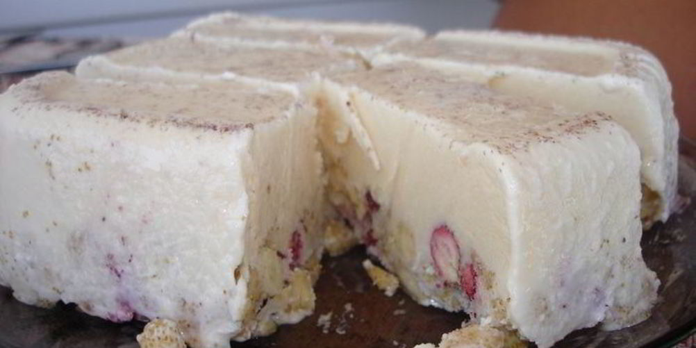 Рецепт торта ледяная земляника