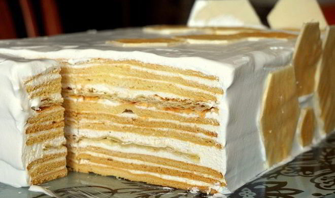 Торт Медовые соты