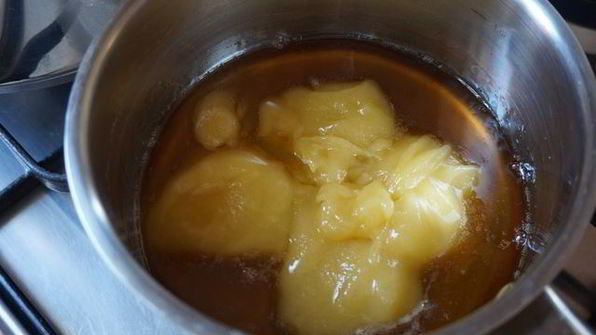 торт медовые соты