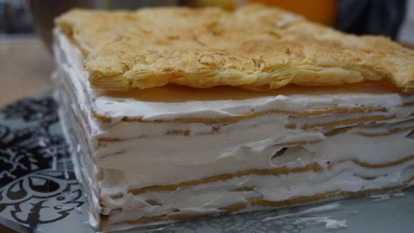 торт медовые соты