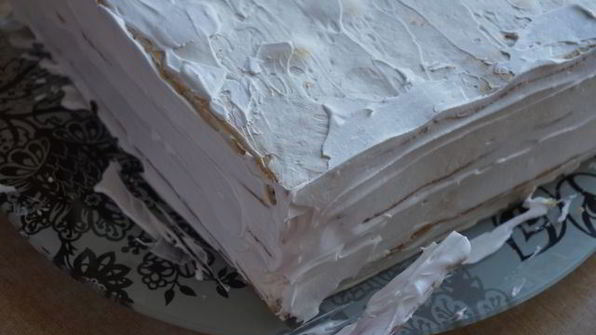 торт медовые соты