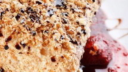 Торт Наполеон с кофейным кремом