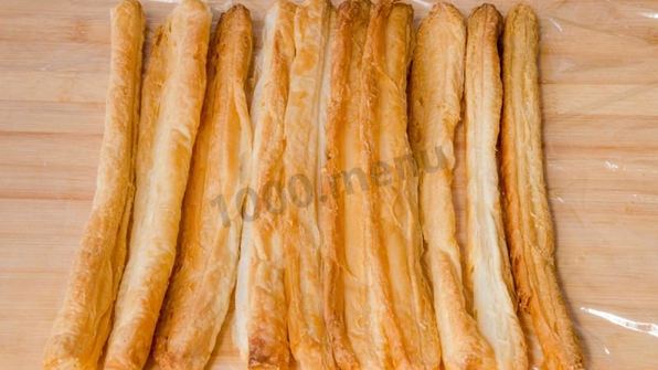 торт полено слоеное