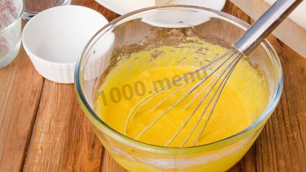 торт полено слоеное