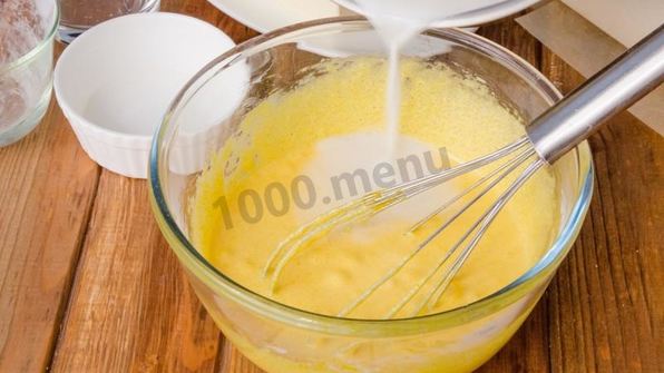 торт полено слоеное