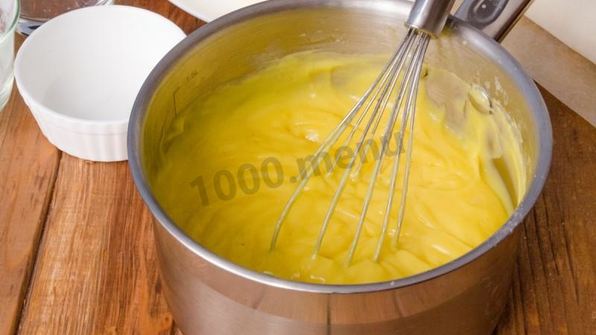 торт полено слоеное