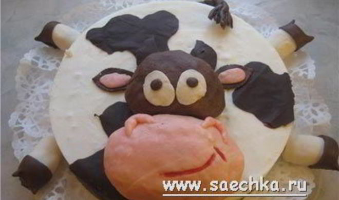 Торт Счастливая корова