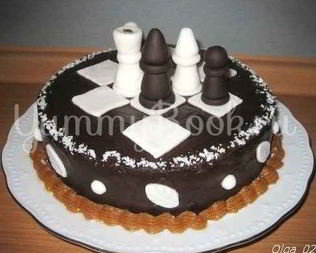 Торт Шахматный