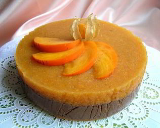 Торт Шоколад и хурма