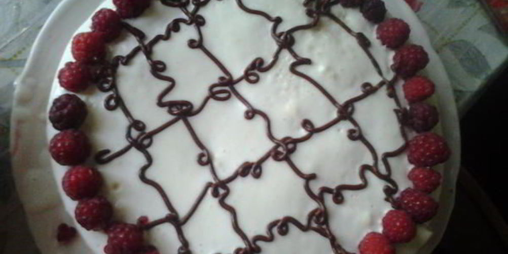 Рецепт торта сметанное чудо с вишневой начинкой