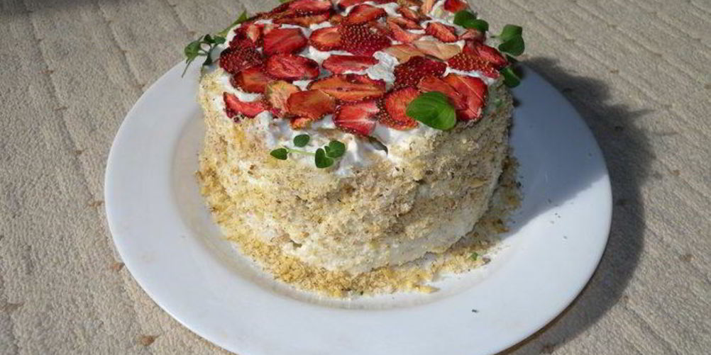 Рецепт торта творожок