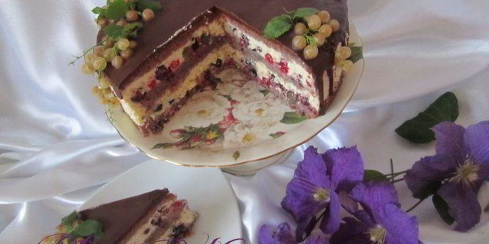 Рецепт торта ягодная мелодия