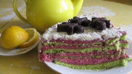 Торт Ягодно-ореховый