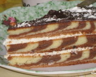 Торт Зебра