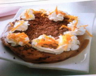 Трюфельный торт сливочный