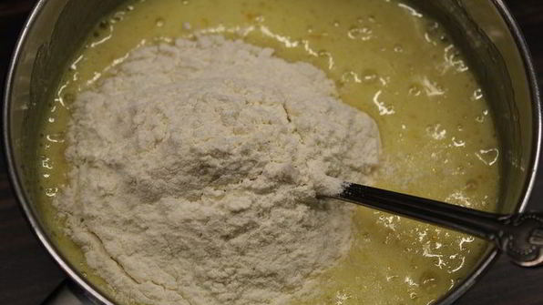 творожно-цитрусовый торт