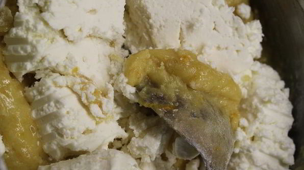 творожно-цитрусовый торт