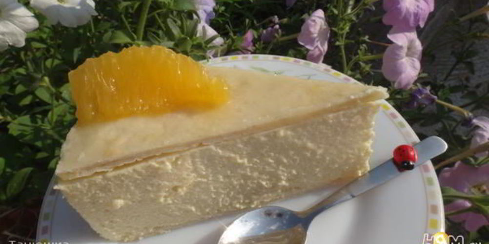 Рецепт творожного торта с апельсинами