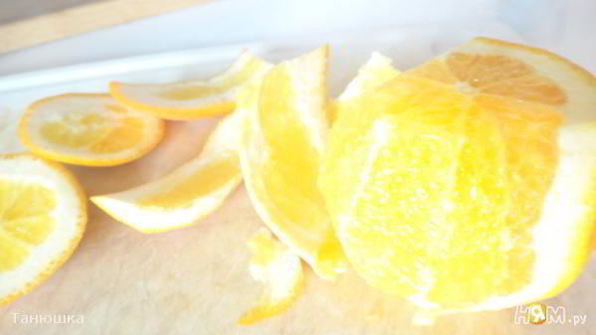 творожный торт с апельсинами